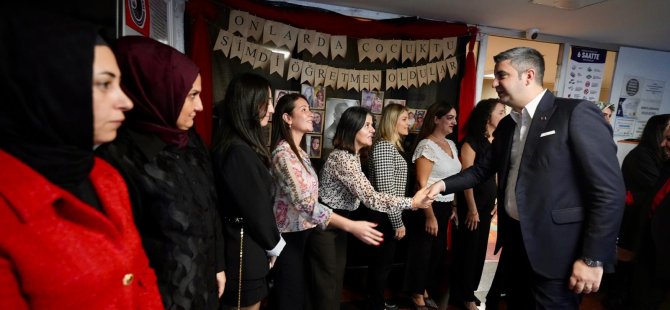 24 KASIM ÖĞRETMENLER GÜNÜ KARTAL'DA KUTLANDI