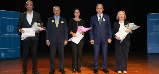 ÜMRANİYE BELEDİYESİ’NDEN 24 KASIM ÖĞRETMENLER GÜNÜ KUTLAMASI