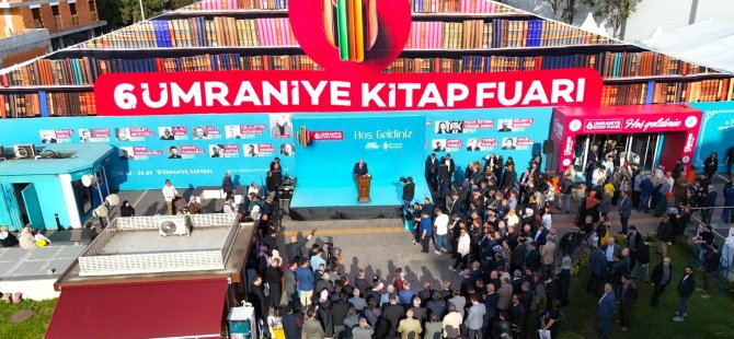 6. ÜMRANİYE KİTAP FUARI 140 BİN ZİYARETÇİNİN KATILIMIYLA TAMAMLANDI