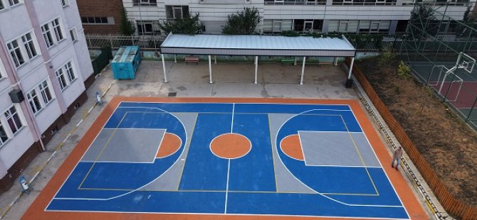 22 OKULUN DAHA BASKETBOL VE VOLEYBOL SAHASI TAMAMLANDI