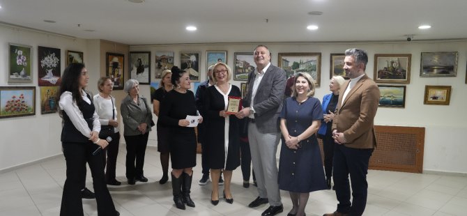 GÖNÜLDEN ESİNTİLER 2'KARMA SERGİSİNİN AÇILIŞI GERÇEKLEŞTİRİLDİ