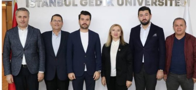 PESİAD'DAN İSTANBUL GEDİK ÜNİVERSİTESİ REKTÖR VEKİLİNE HAYIRLI OLSUN ZİYARETİ