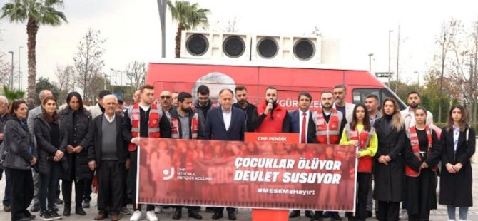 CHP PENDİK GENÇLİK KOLU'NDAN ÇOCUK İŞÇİLİĞİ VE MESEM'E SERT TEPKİ:''BU DÜZEN ÇOCUKLARIMIZIN CANINA MAL OLUYOR''