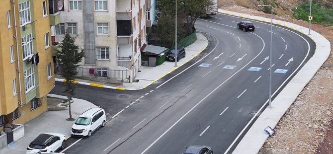 ALBAYRAK CADDESİ'NDEKİ ÇALIŞMALAR TAMAMLANDI