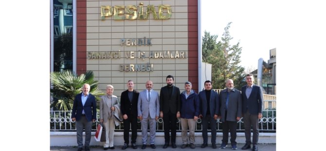 GAZZE'YE UZANAN GÖNÜL KÖPRÜSÜ PLATFORMU'NDAN PESİAD'A ANLAMLI ZİYARET