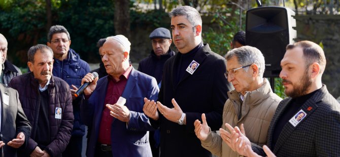 MERHUM BAŞKAN MEHMET ALİ BÜKLÜ VEFATININ 31. YILINDA MEZARI ANILDI