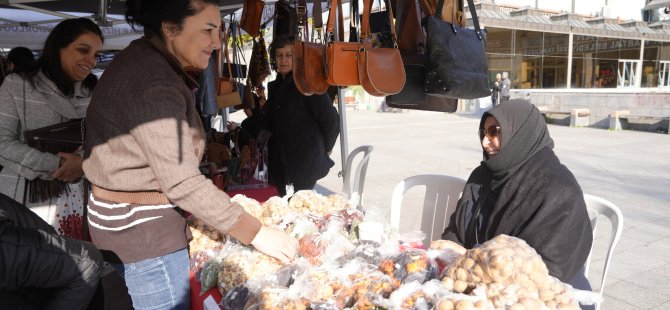 KARTAL'DA YENİ YIL COŞKUSU KADIN EMEĞİYLE BULUŞUYOR