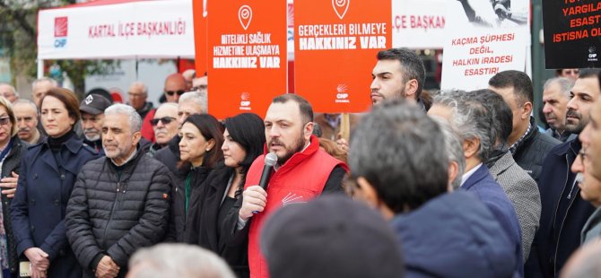 CHP KARTAL'DA ''GERÇEKLERİ BİLMEYE HAKKINIZ VAR'' SEFERBERLİĞİ BAŞLADI!