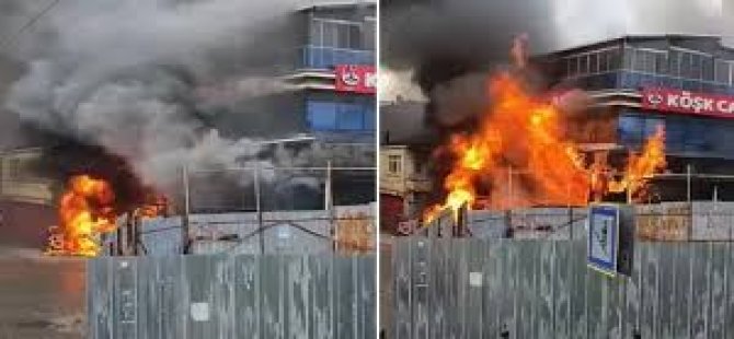 PENDİK KAYNARCA'DA  MEYDANA GELEN YANGIN SONRASI BAŞKAN AHMET CİN'DEN İBB'YE METRO UYARISI!