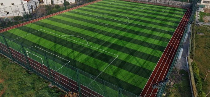 GÜLLÜBAĞLAR ANTRENMAN SAHASI HİZMETE GİRDİ