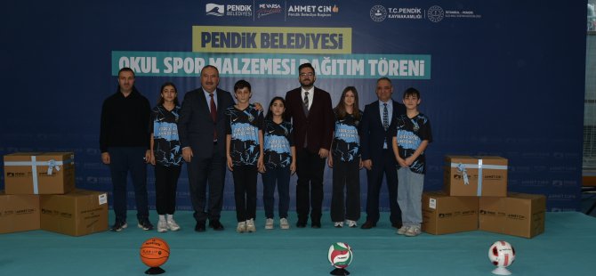 PENDİK BELEDİYESİNDEN OKULLARA DESTEK