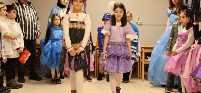 ÜMRANİYE BELEDİYESİ'NDEN ÇEVRE DOSTU MODA DEFİLESİ: ATIKLARDAN GERİ DÖNÜŞÜM ŞIKLIĞI