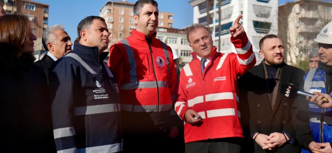 KARTAL'IN GELECEĞİNE DAMGA VURAN YATIRIMLAR YERİNDE İNCELENDİ