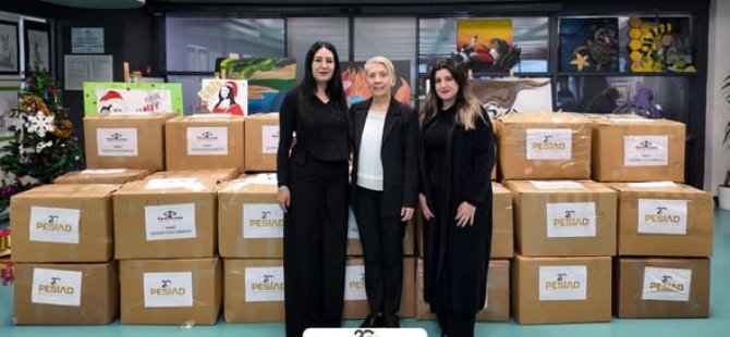 PESİAD VE TUZLA FEN KOLEJİ'NDEN HATAYLI ÖĞRENCİLERE ''KIŞ GÜNEŞİ'' SICAKLIĞI