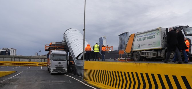 KARTAL BELEDİYESİ'NİN YENİ ÇÖP TOPLAMA VE AKTARMA İSTASYONU AÇILDI