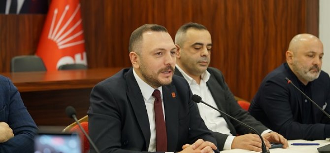 CHP KARTAL İLÇE BAŞKANI MERT POLAT VE YÖNETİMİ  BASIN MENSUPLARIYLA BİR ARAYA GELDİ