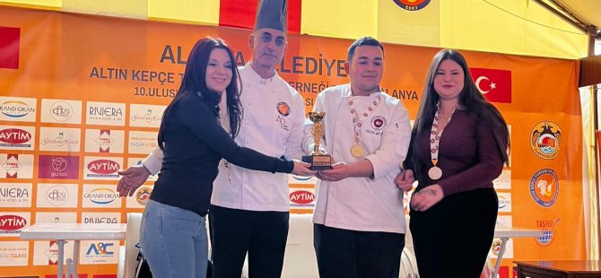 ANTALYA BELEK ÜNİVERSİTESİ GASTRO ALANYA'DA ZİRVEYE OTURDU