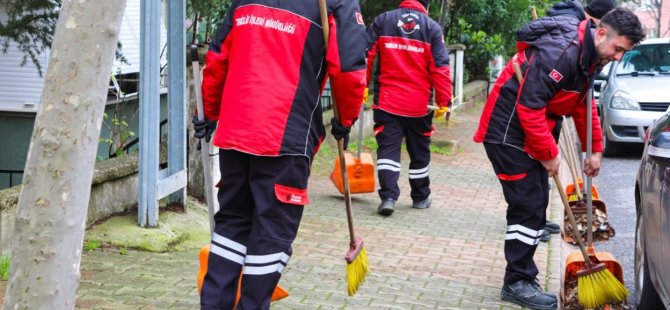 ÜMRANİYE BELEDİYESİ TEMİZLİK ÇALIŞMALARINI ARALIKSIZ DEVAM ETTİRİYOR