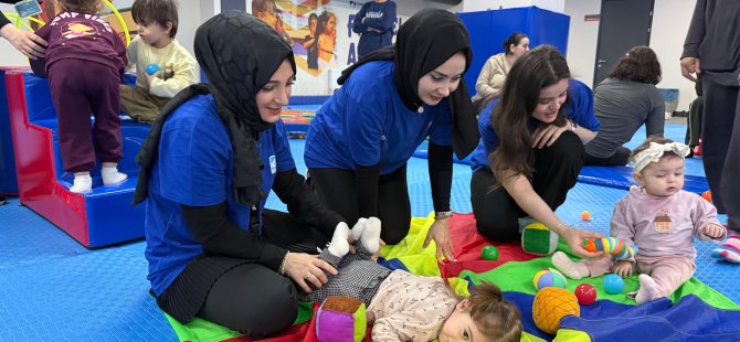 ANNE-BEBEK JİMNASTİĞİ İLE SAĞLIKLI NESİLLER PENDİK’TE YETİŞİYOR