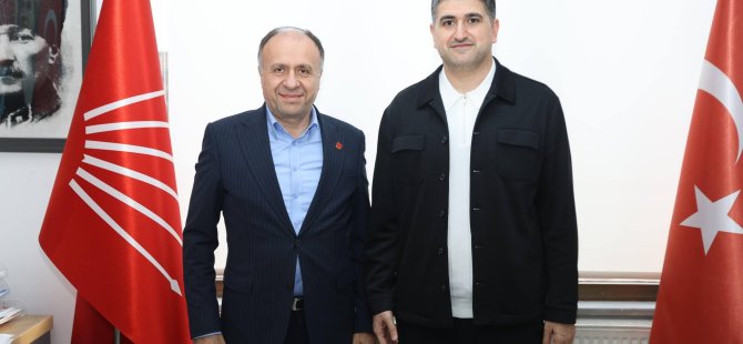 ATAŞEHİR BELEDİYE BAŞKANI ONURSAL ADIGÜZEL'DEN CHP PENDİK İLÇE BAŞKANI NİYAZİ GÜNERİ'YE ZİYARET
