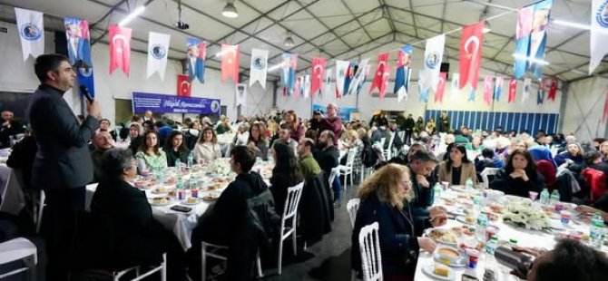 KARTAL BELEDİYE BAŞKANI GÖKHAN YÜKSEL ÇYDD İLE İFTAR SOFRASINDA BİR ARAYA GELDİ