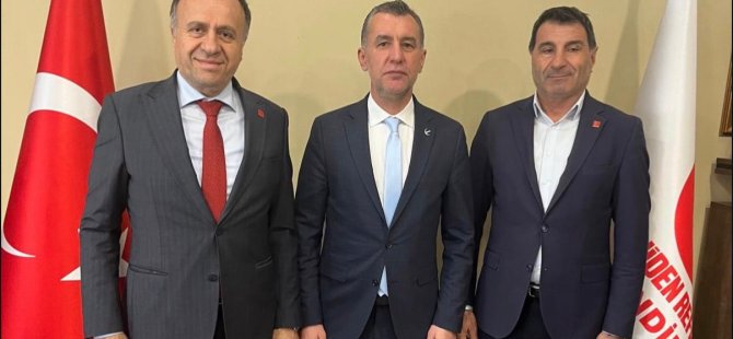 CHP PENDİK İLÇE BAŞKANI NİYAZİ GÜNERİ'DEN YENİDEN REFAH PARTİSİ İLÇE BAŞKANI FATİH YAVAŞ'A ZİYARET