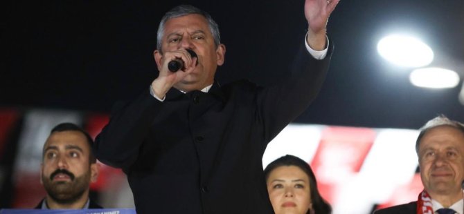 CHP GENEL BAŞKANI ÖZGÜR ÖZEL PENDİK'TEN HALKA SESLENDİ:''SON SÖZÜ MİLLET SÖYLEYECEK''