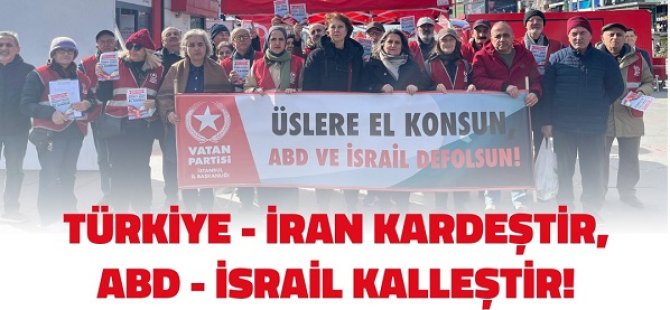VATAN PARTİSİ PENDİK İLÇE BAŞKANLIĞI'NDAN İNCİRLİĞİN TSK DENETİMİNE ALINMASI İÇİN İMZA KAMPANYASI