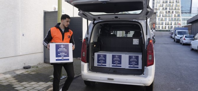 KARTAL'DA SOSYAL DAYANIŞMA AĞI HANELERE ULAŞTI:RAMAZAN DESTEKLERİ TAMAMLANDI