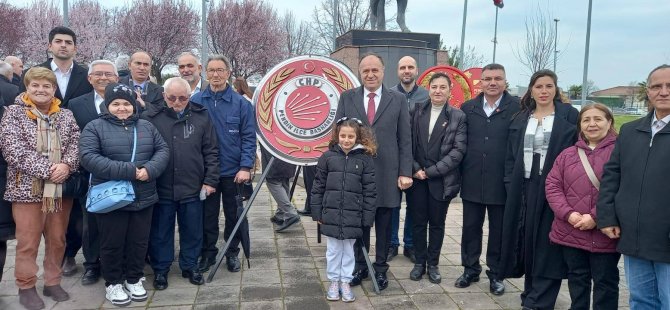 PENDİK SAHİLİ'NDE ÇANAKKALE RUHU:CHP'DEN  ANLAMLI VEFA