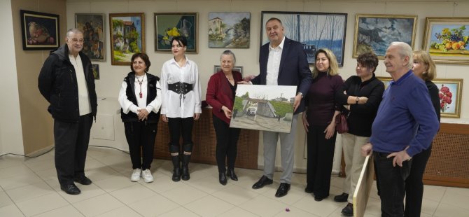 KARTAL'DA ''BAKIŞ AÇISI'' KARMA RESİM SERGİSİ AÇILDI