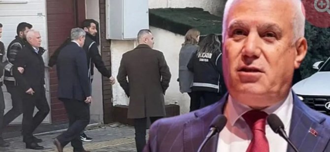BURSA BÜYÜKŞEHİR BELEDİYE BAŞKANI MUSTAFA BOZBEY TUTUKLANDI