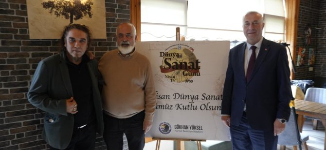 KARTAL'DA DÜNYA SANAT GÜNÜ'NE ÖZEL ANLAMLI BULUŞMA