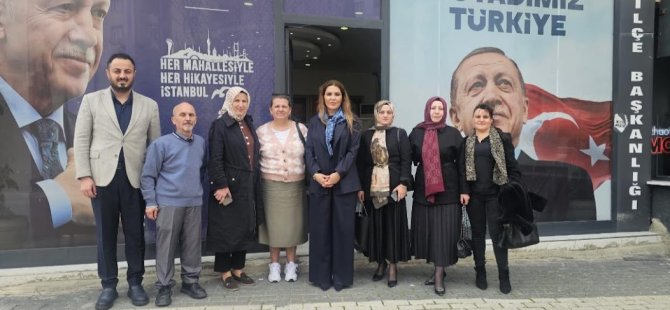 PENDİK'TE DEV SAHA ÇIKARMASI: AK PARTİ İSTANBUL 1. BÖLGE MİLLETVEKİLLERİ VATANDAŞLA BULUŞTU