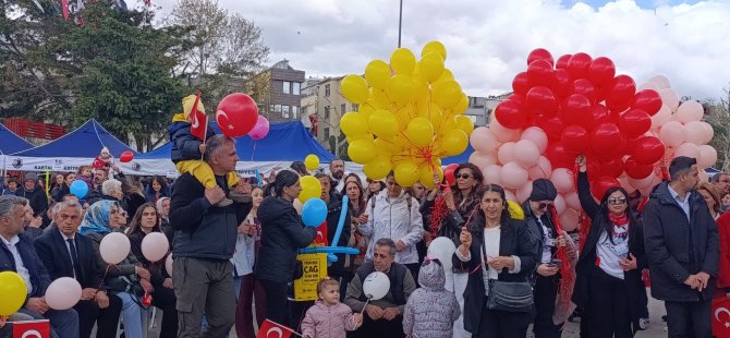 KARTAL'DA 23 NİSAN COŞKUSU:HEM BAYRAM HEM UMUT BİR ARADA