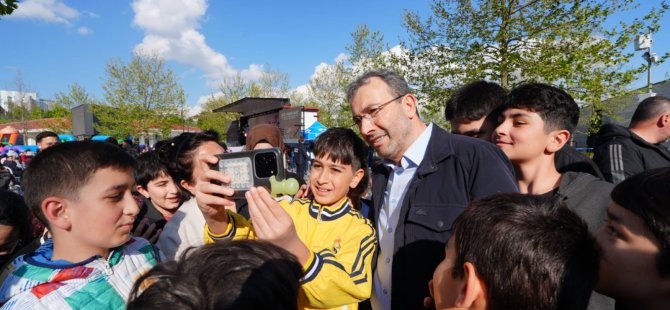 23 NİSAN ÇOCUK ŞENLİĞİ BAŞKAN AHMET CİN'İN KATILIMIYLA GERÇEKLEŞTİ