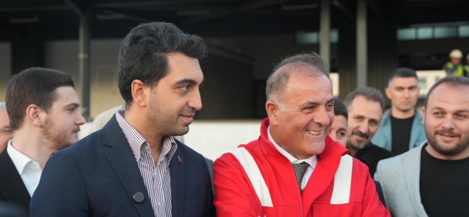 İBB BAŞKAN VEKİLİ NURİ ASLAN VE BAŞKAN BİNGÖL TUZLADA'Kİ YENİ HAL PROJESİNİ YERİNDE İNCELEDİ