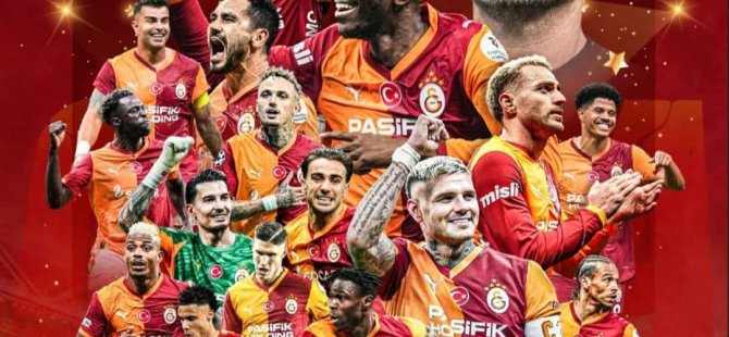 GALATASARAY TARİH YAZDI:ÜST ÜSTE 4. KEZ ŞAMPİYON!