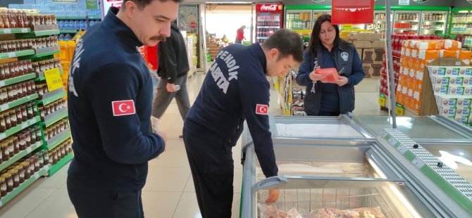 PENDİK'TE MARKET VE PAZARLARA SIKI DENETİM