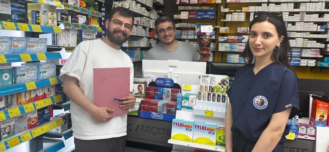 KARTAL'DA 14 MAYIS ECZACILIK GÜNÜ'NE ÖZEL ANLAMLI ZİYARET