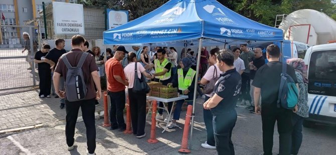 PENDİK BELEDİYESİ YKS’DE ÖĞRENCİ VE VELİLERİ YALNIZ BIRAKMADI
