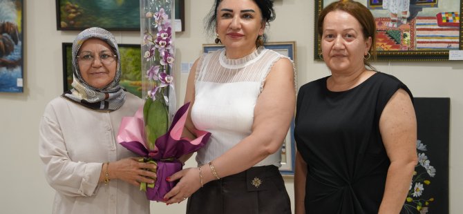 KARTAL'DA SANAT ŞÖLENİ:''HAYALLERDEN RENKLERE RENKLERDEN TUVALE'' SERGİSİ AÇILDI