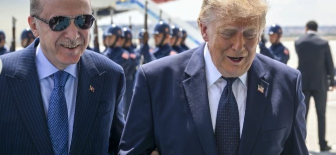 ANKARA'DA TARİHİ ZİRVE: CUMHURBAŞKANI ERDOĞAN ABD BAŞKANI TRUMP'I KARŞILADI
