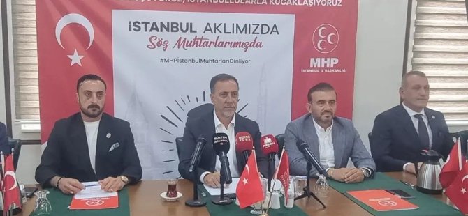 MHP İSTANBUL İL BAŞKANI VOLKAN YILMAZ:''PENDİK'İN SORUNLARINI MUHTARLARIMIZLA ÇÖZECEĞİZ''
