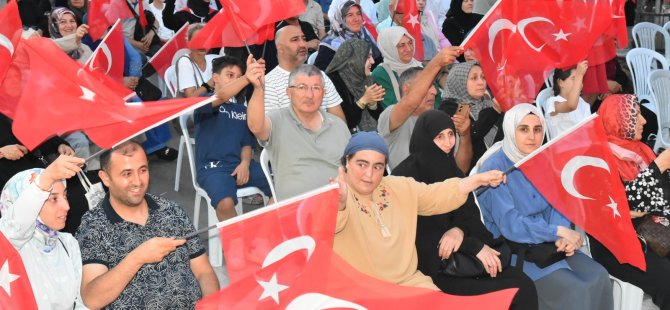 ''15 TEMMUZ DEMOKRASİ VE MİLLİ BİRLİK GÜNÜ''ANMA PROGRAMI GERÇEKLEŞTİ