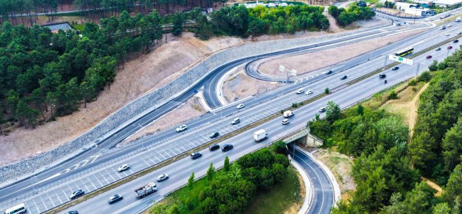 TRABZON MİLLET BAHÇESİ GİRİŞ ÇIKIŞ BAĞLANTI YOLU PROJESİ TAMAMLANMAK ÜZERE