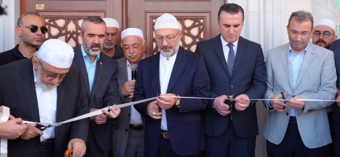 HACI HATUN ÖZTÜRK CAMİİ İBADETE AÇILDI