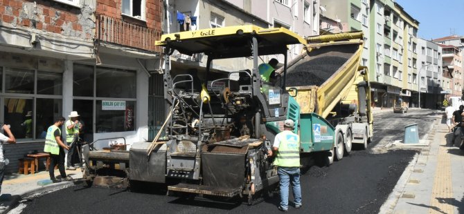 PENDİK'TE KAPSAMLI ASFALT SERİMİ BAŞLADI