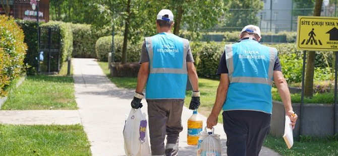 TUZLA'DA 105 BİN LİTRE BİTKİSEL ATIK YAĞ TOPLANDI