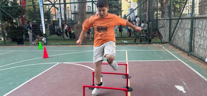 ''ÇOCUK SPORLAR PARKLARIMIZDA'' BAŞLADI